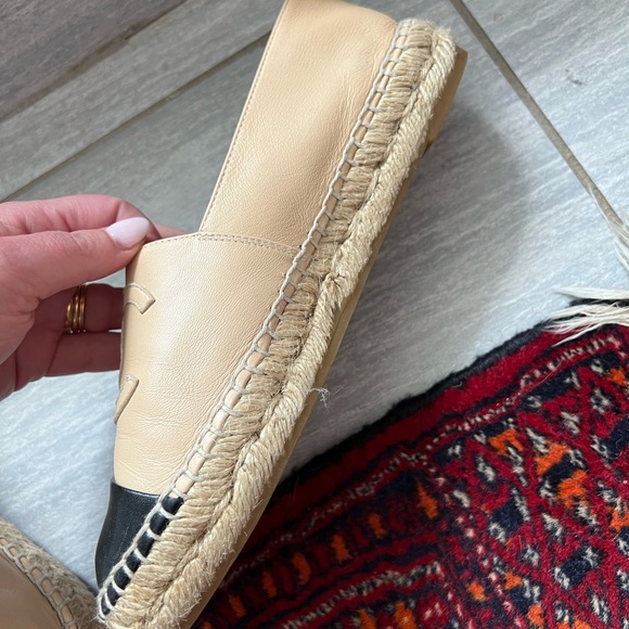 Chanel espadrilles lamb skin leather - Picture 4 of 16